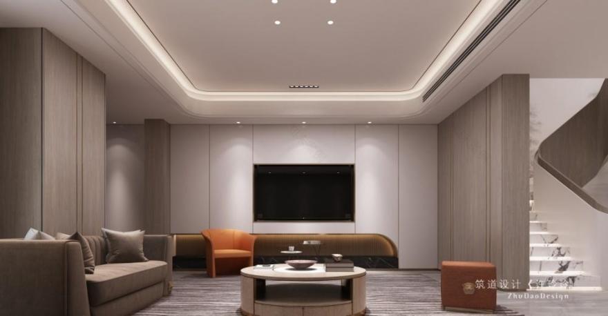 江南水墨轻奢宅,现代设计诠释传统元素-1