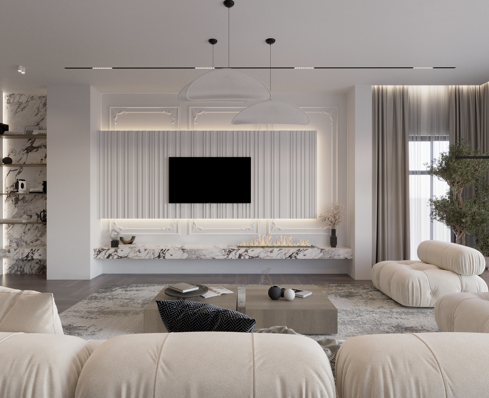 本沙班别墅丨突尼斯丨YE INTERIOR-14