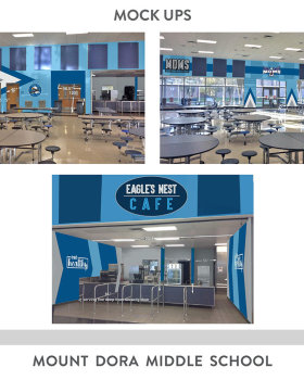 Environmental Graphic Design: Mt Dora Middle School