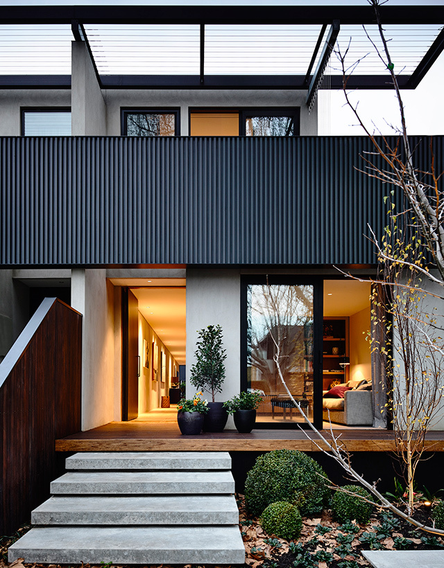 混凝土与绿意的共生空间-27