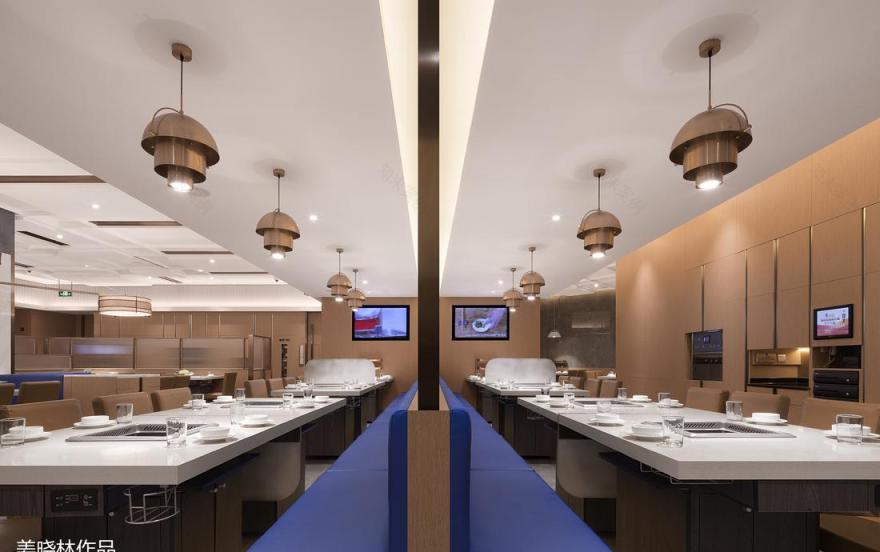 共向设计丨火锅店丨新意海底捞 宁波海底捞北仑银泰店丨中国宁波-33