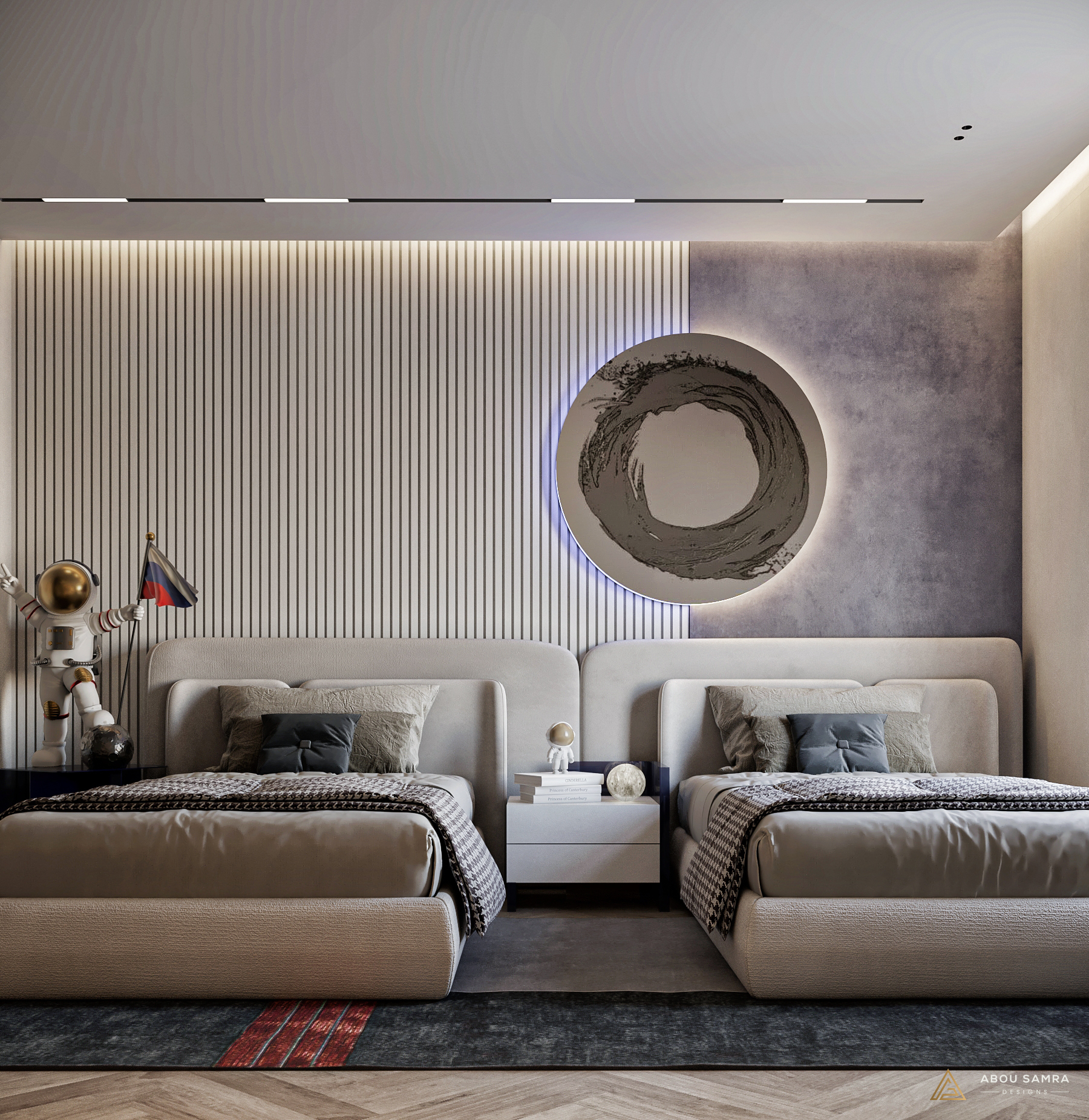 宇航员男孩房间丨埃及开罗丨MENNAT ALLAH EL.SAYED-4