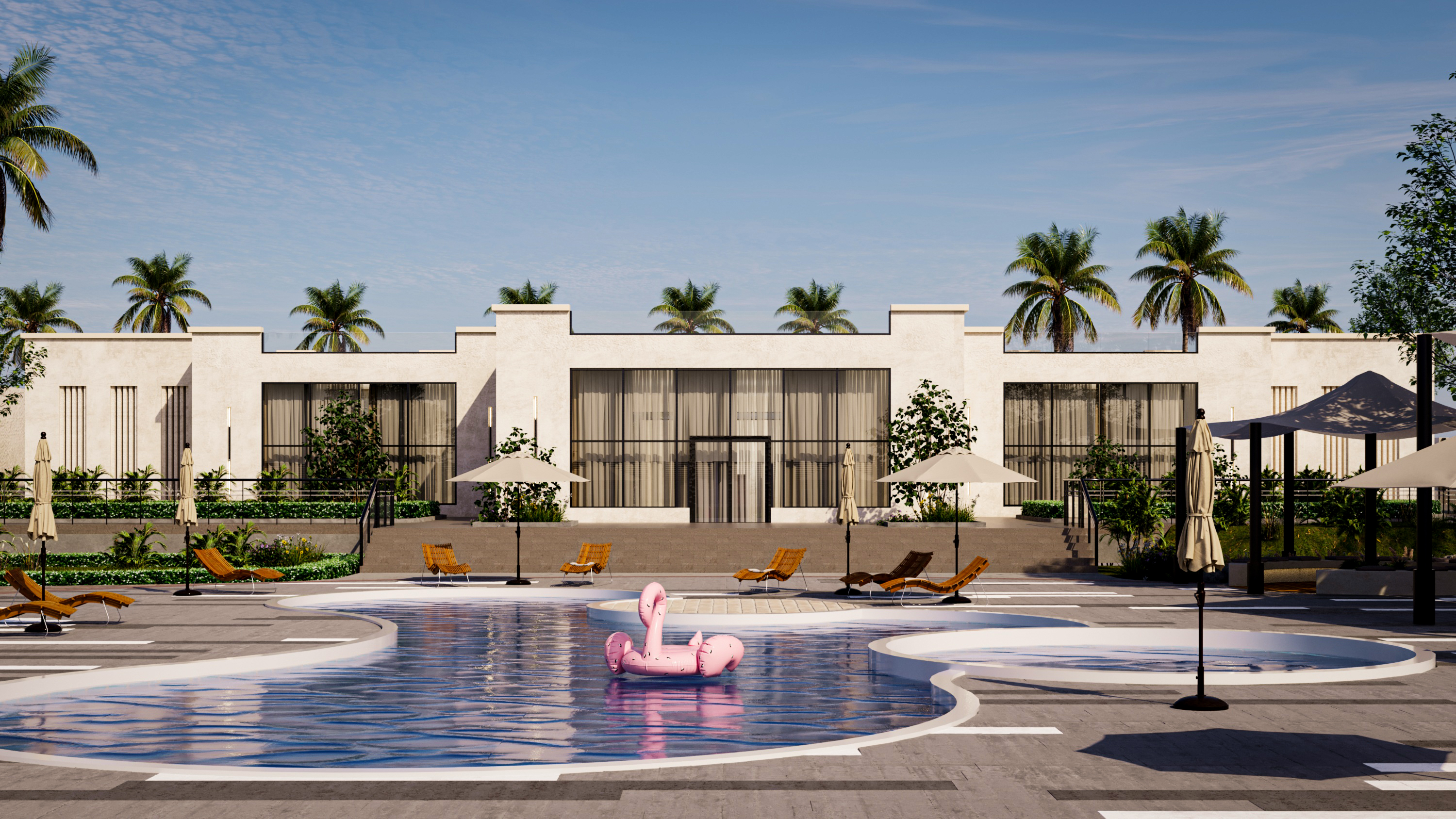 酒店景观丨阿联酋阿布扎比丨Azza algebali等团队,Diaa Consult提供支持-12