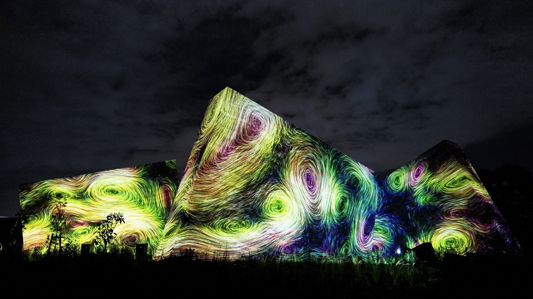 风中耗散之鸟雕塑丨teamLab-11