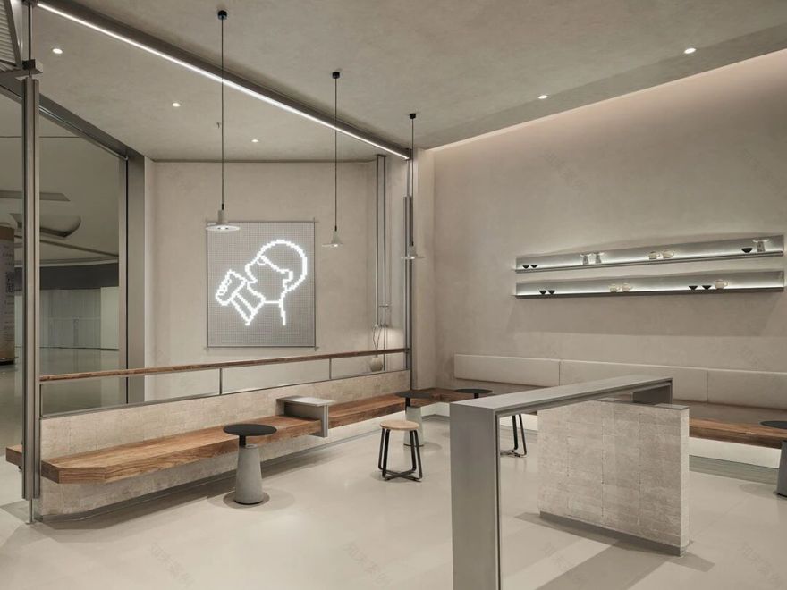 喜茶天津中北永旺店丨中国天津丨申江海建筑事务所-8