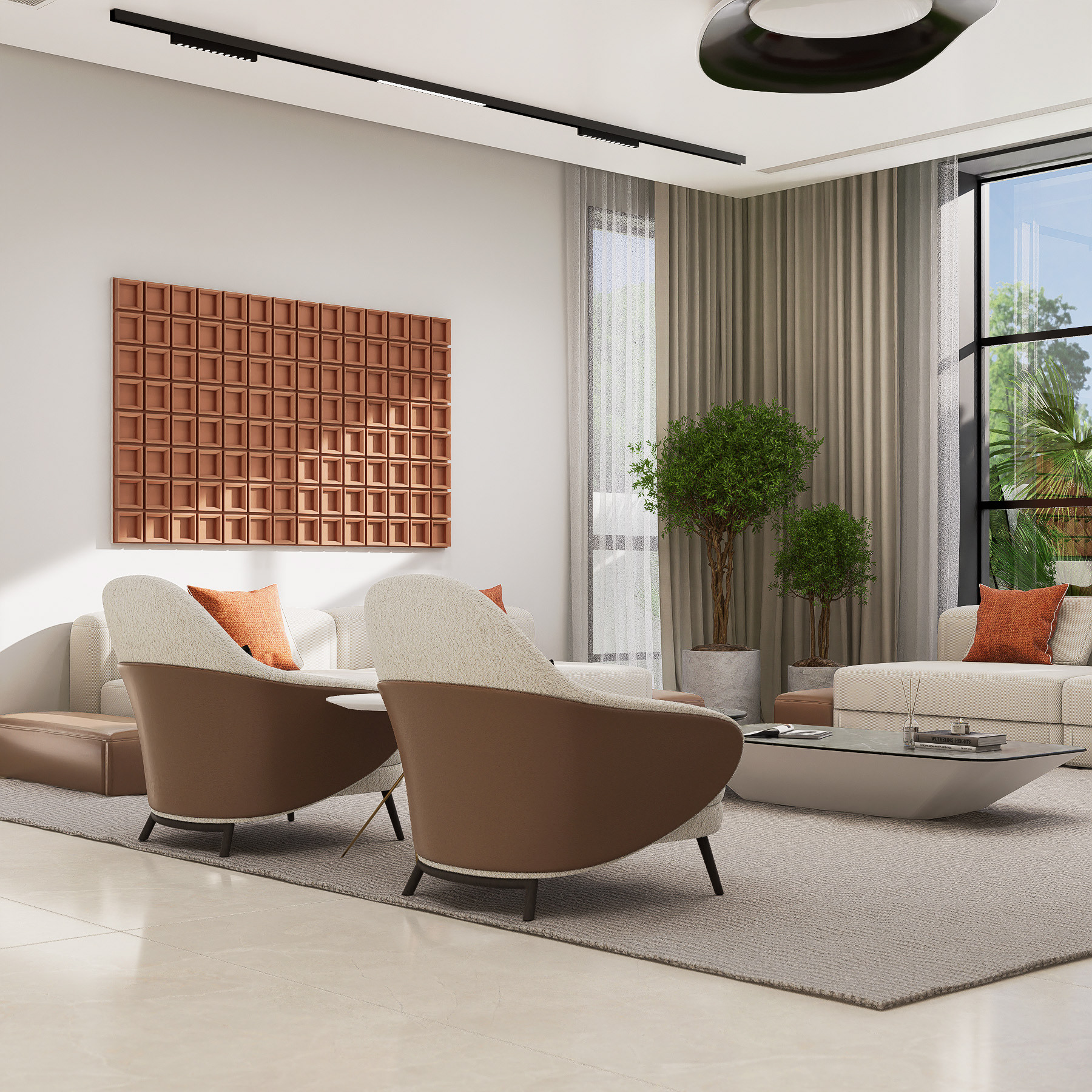 LAPO 室内客厅及家庭办公室设计-12