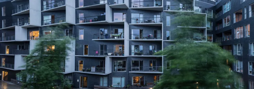 哥本哈根港口的绿色灯塔-7