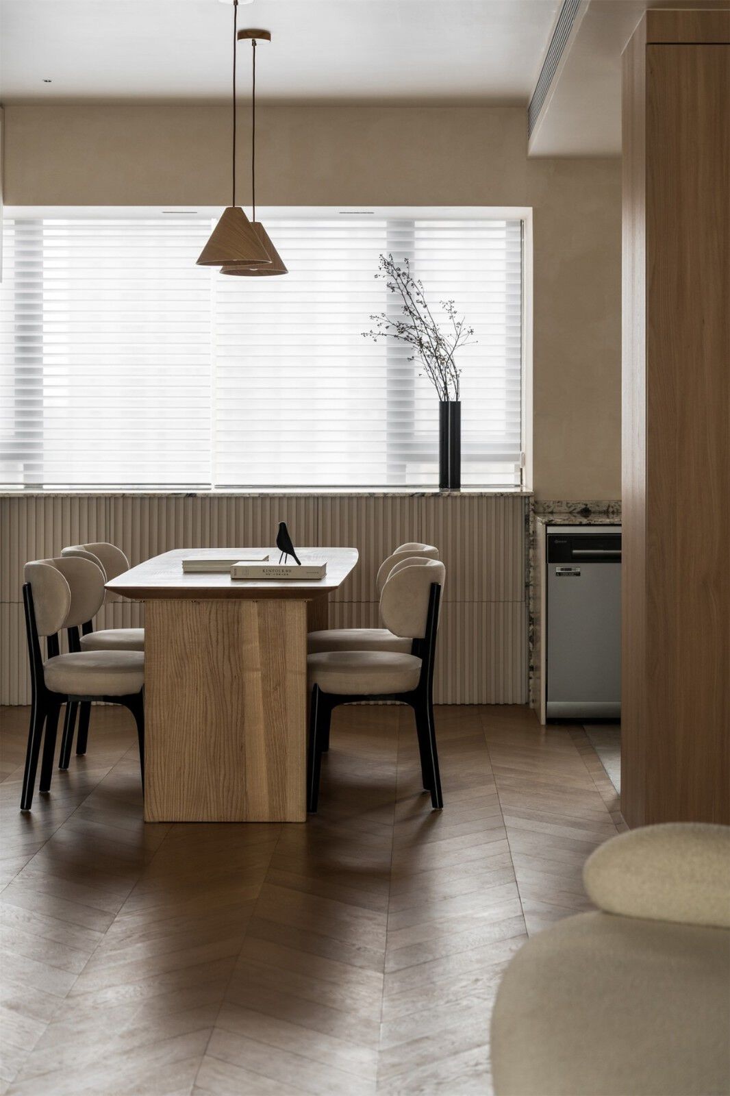 静谧幽居 · 广州天河 120㎡森系住宅设计丨中国广州丨一点设计工作室-24