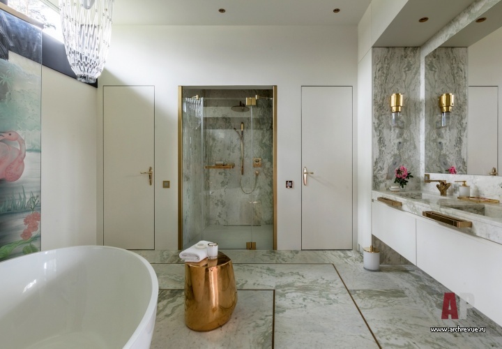 现代半木结构住宅（含室内,景观）丨俄罗斯圣彼得堡丨尤利娅·切尔库恩工作室-31