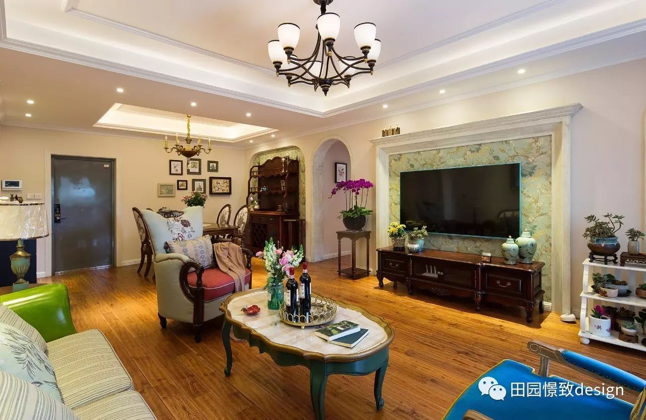 德阳凯丽景湖 130 平米美式田园旧房改造，女神的私密花园-37