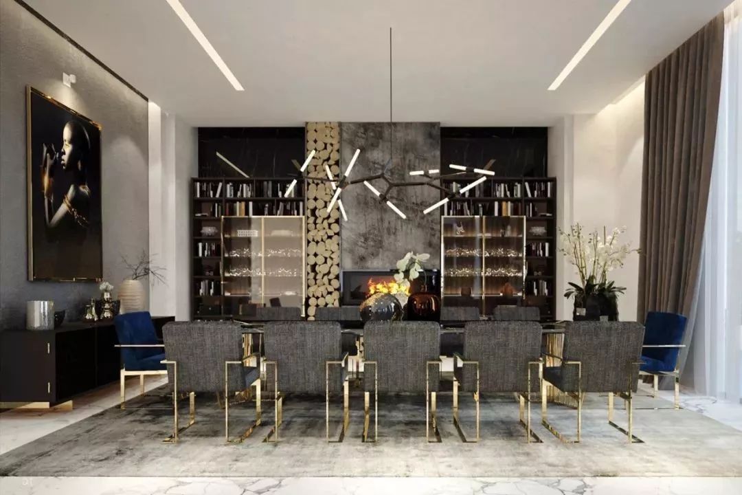 现代轻奢,温馨雅致的空间艺术-23