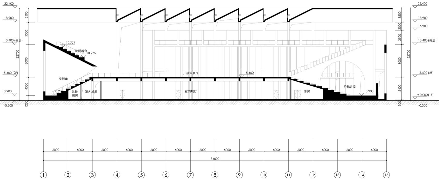 西昌建川电影博物馆聚落·纪录片陈列馆丨中国四川丨深圳汤桦建筑设计事务所有限公司-87