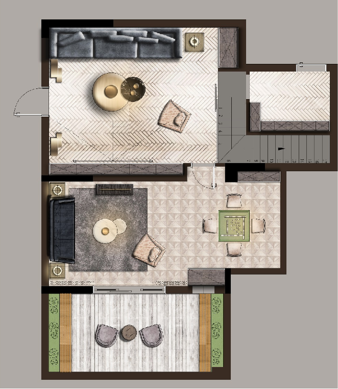 现代中式的幸福之家丨尚层装饰-13