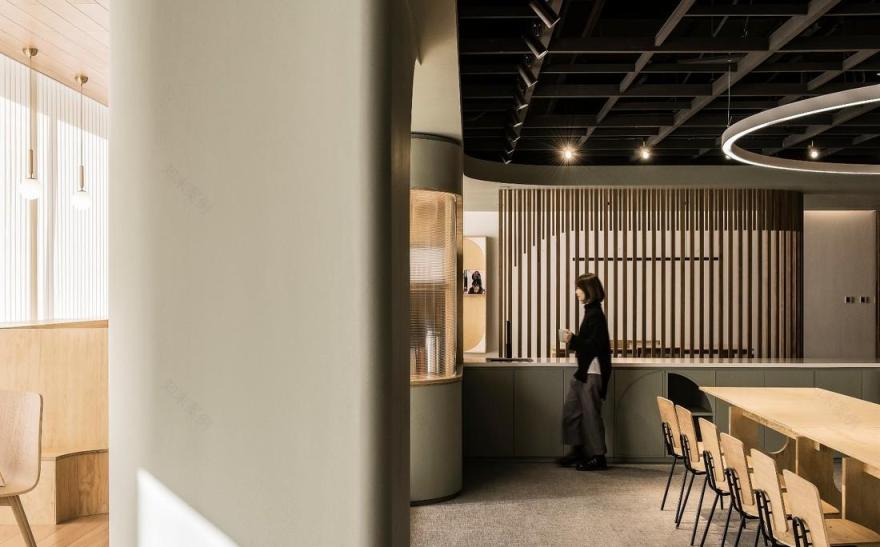 模糊边界,打造轻盈办公阅读空间-12