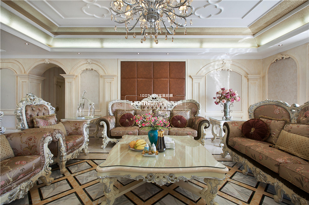 昆明丽水雅苑 85 平米欧式平墅设计，展现大宅尊贵气度-53