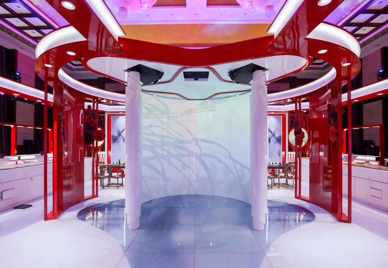 千叶珠宝清淡水墨限时快闪店设计-1