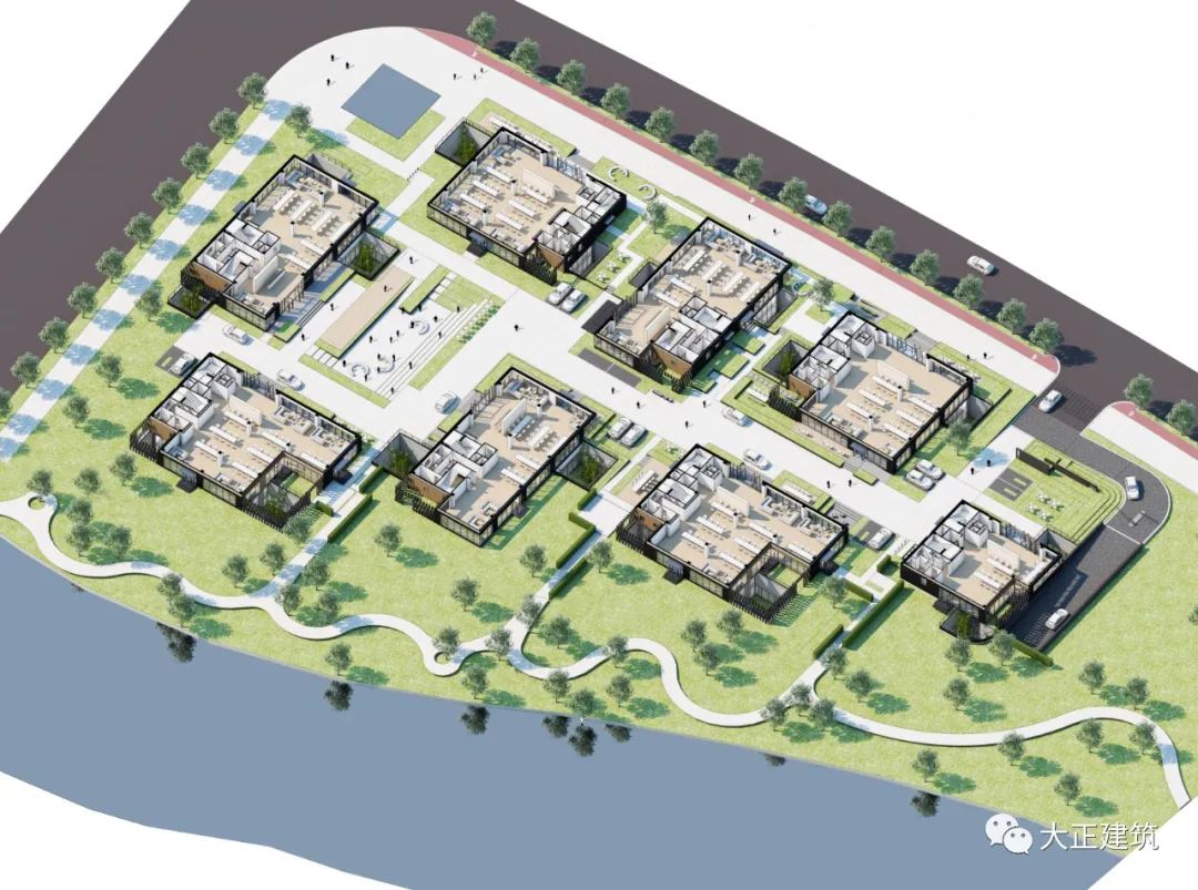 AI未来街区 · 穿街引园的生态创新设计丨中国上海丨Dplus studio大正建筑-132