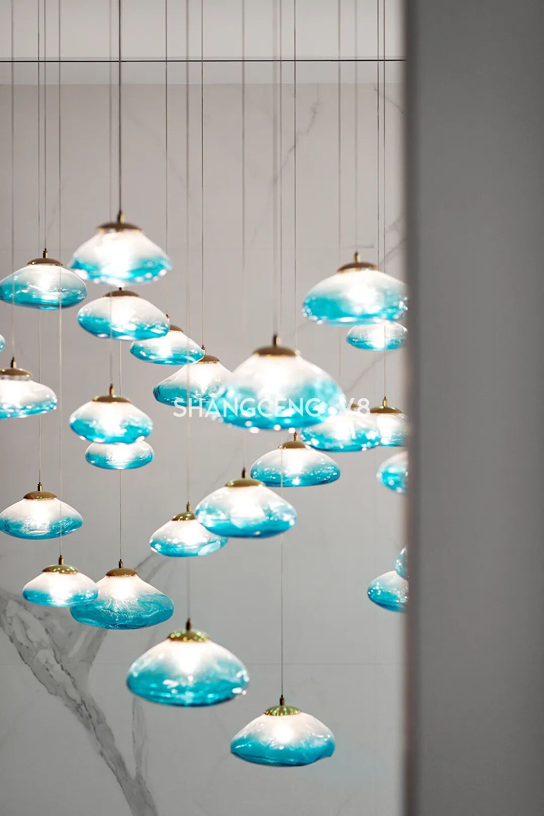 尚层V8实景|480㎡现代别墅，打破传统居住边界，聚焦空间，关联自然-14