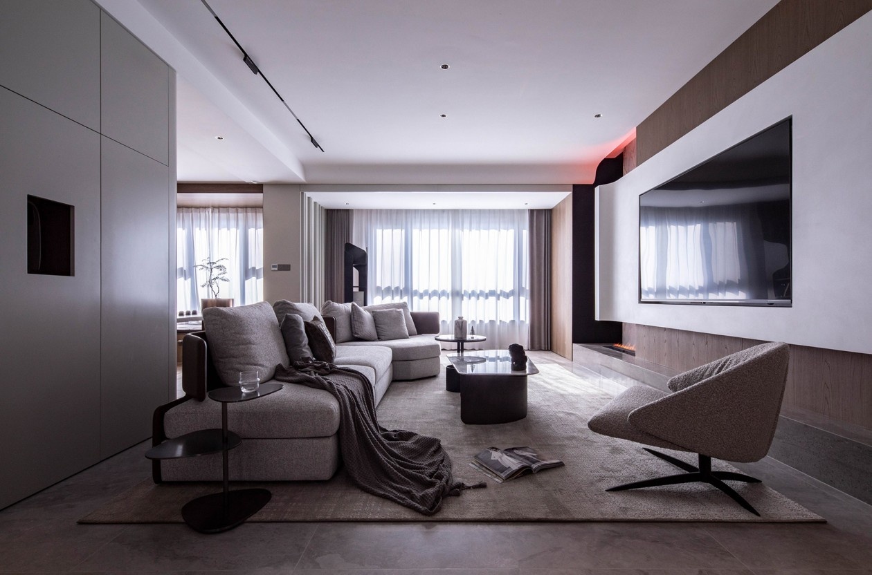 溪湖波渺居所丨中国济南丨朴生空间设计-16