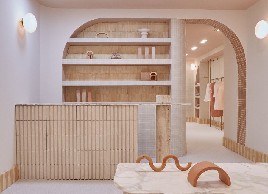 马德里An&Be 女装店，新概念店融合了硬与软的元素 - 米尚丽零售设计网 MISUNLY- 美好品牌店铺空间发现者-0