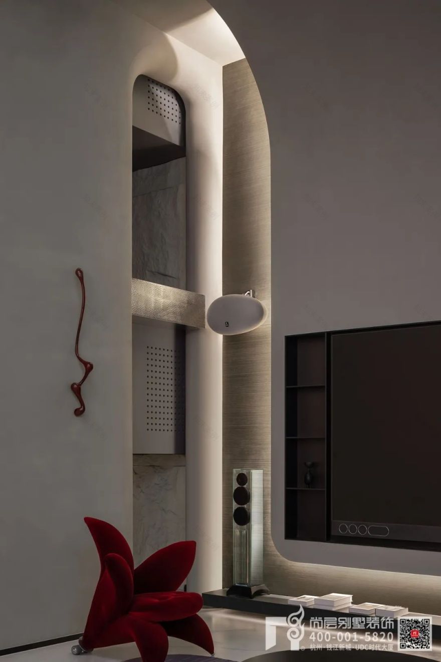 杭州450㎡简约大宅 · 光影静谧的治愈空间丨中国杭州丨杭州尚层装饰-69