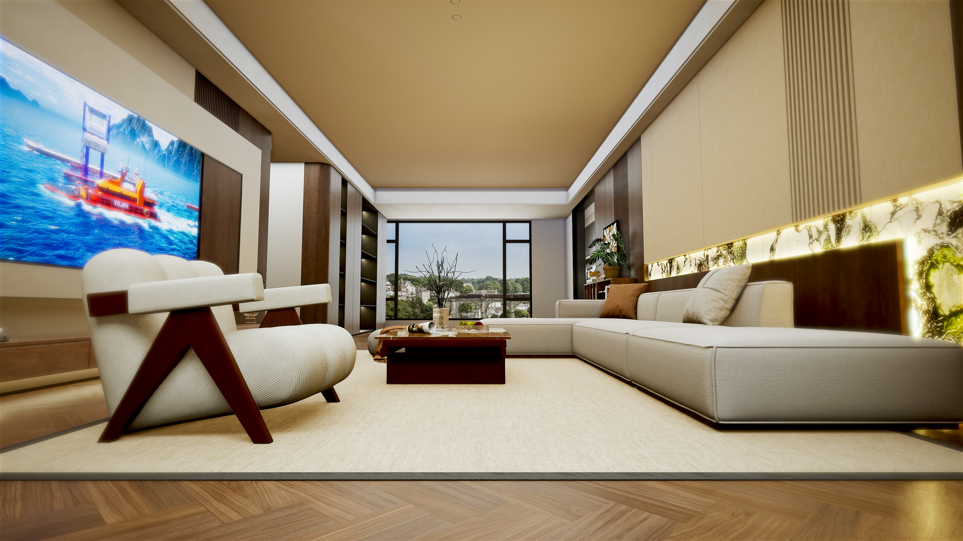 室内家装设计漫游动画-12