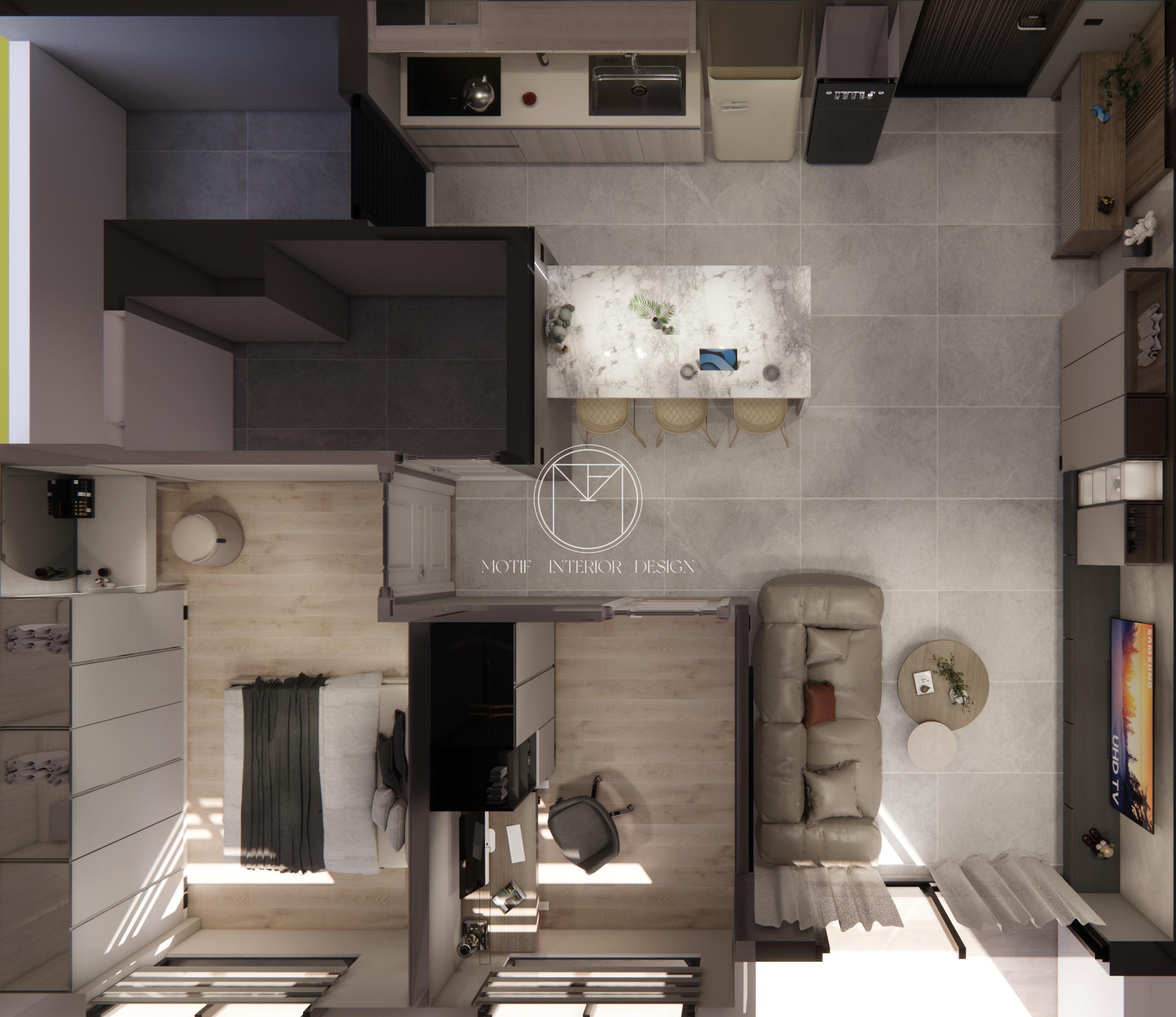 台南永康2房公寓设计丨中国台南-24