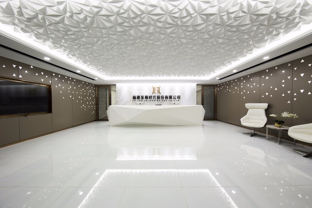 亚洲五百强集团总部办公空间设计-1