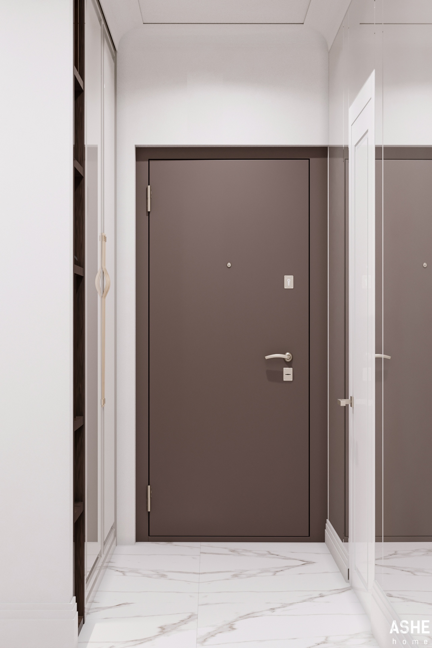 Светлая кухня в проекте ЖК Венский лес г.Уфа-2