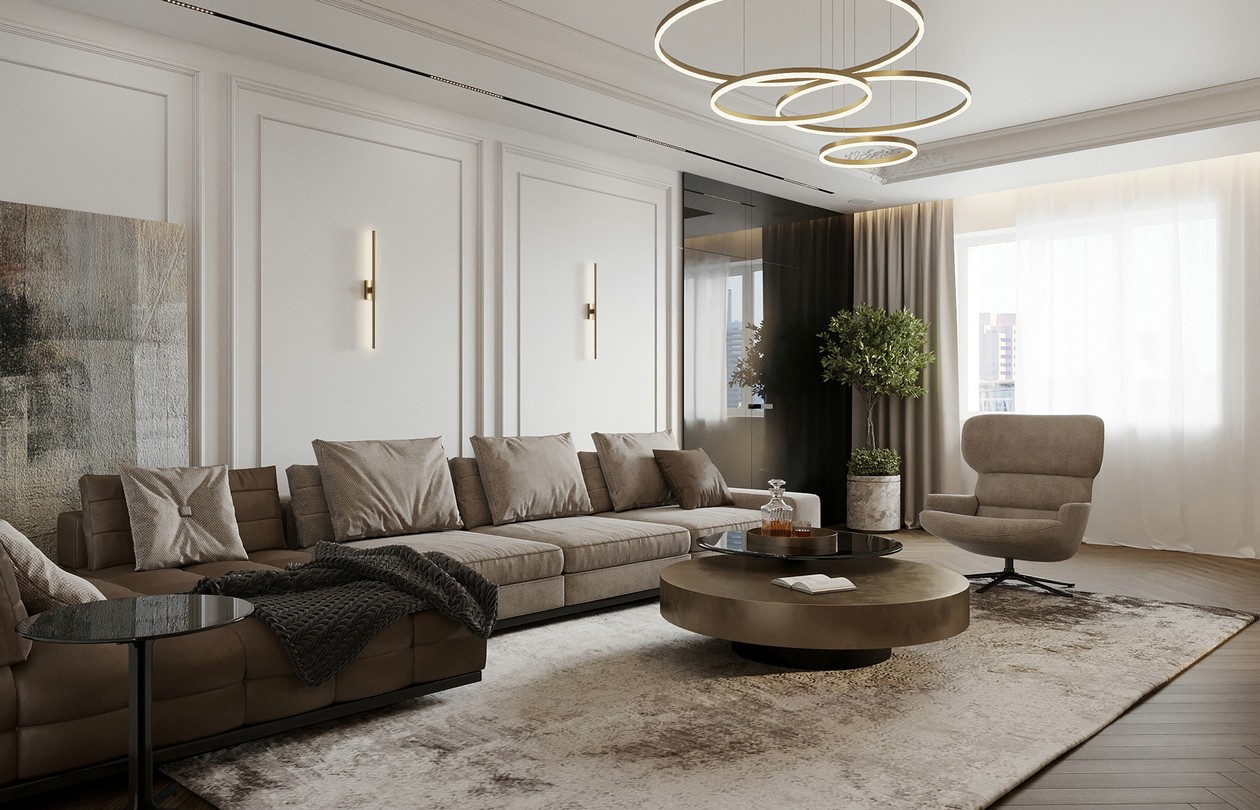 高级色系住宅设计 既时尚又有设计感！-2