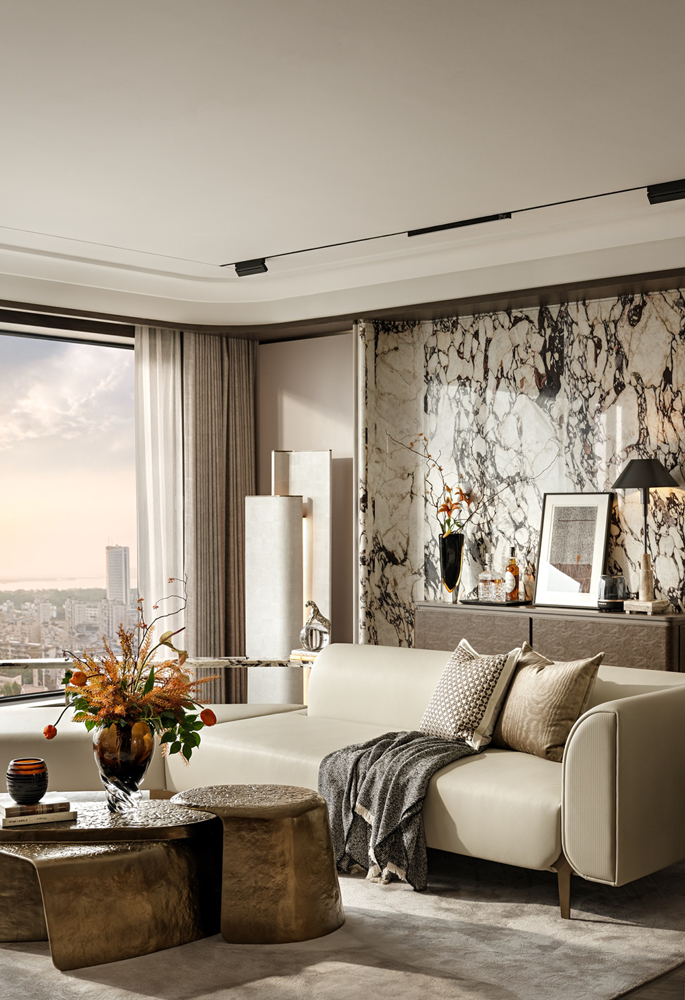 武汉中海·东湖玖章150㎡,172㎡样板间丨中国武汉丨近境制作-49