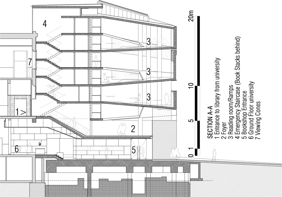 罗马 Pontificial Lateran 大学图书馆扩建与礼堂翻新-71