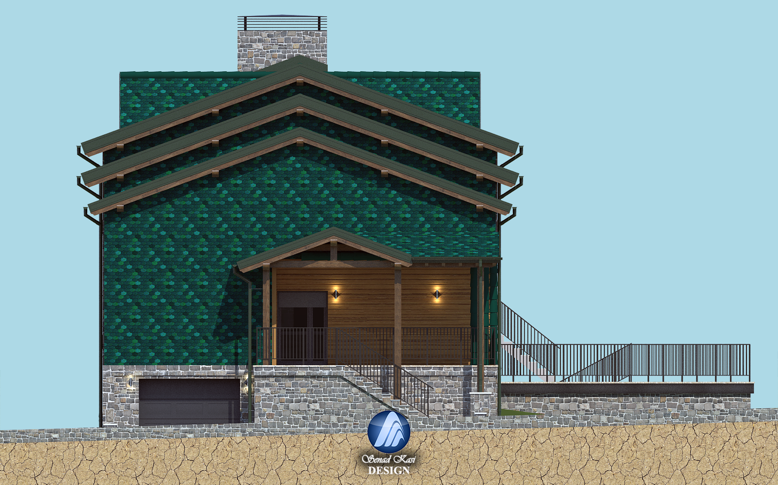 Villa Design Mountain Style - Brezovica-11