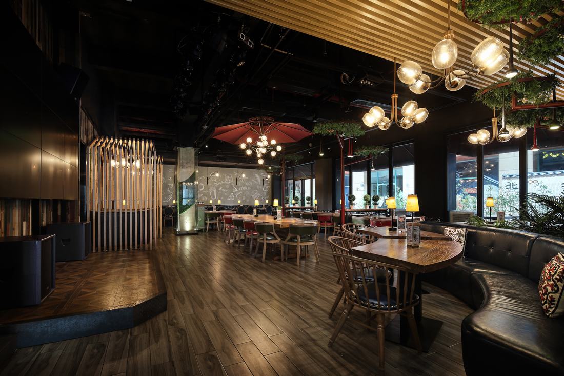 南京威实空间设计“怀旧--摩登”餐厅酒吧-3