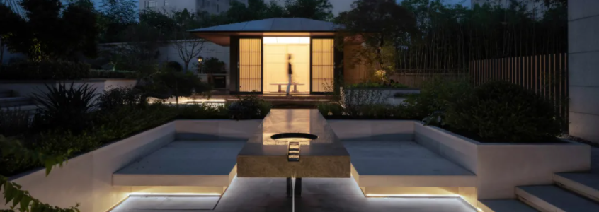 南京长江之舟华邑酒店中庭 | 融山水之景,显古典园林之美-67