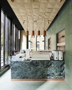 初恋咖啡店丨澳大利亚墨尔本丨Fiona Drago Architect