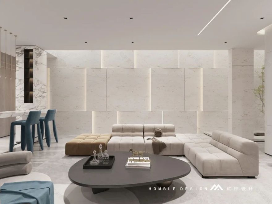 现代艺术别墅设计丨中国深圳丨红柏设计-15