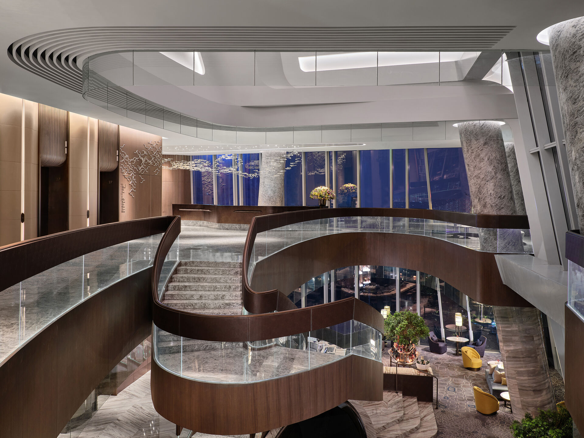 杭州康拉德酒店公共区域设计丨中国杭州丨ABconcept  Hong Kong-12