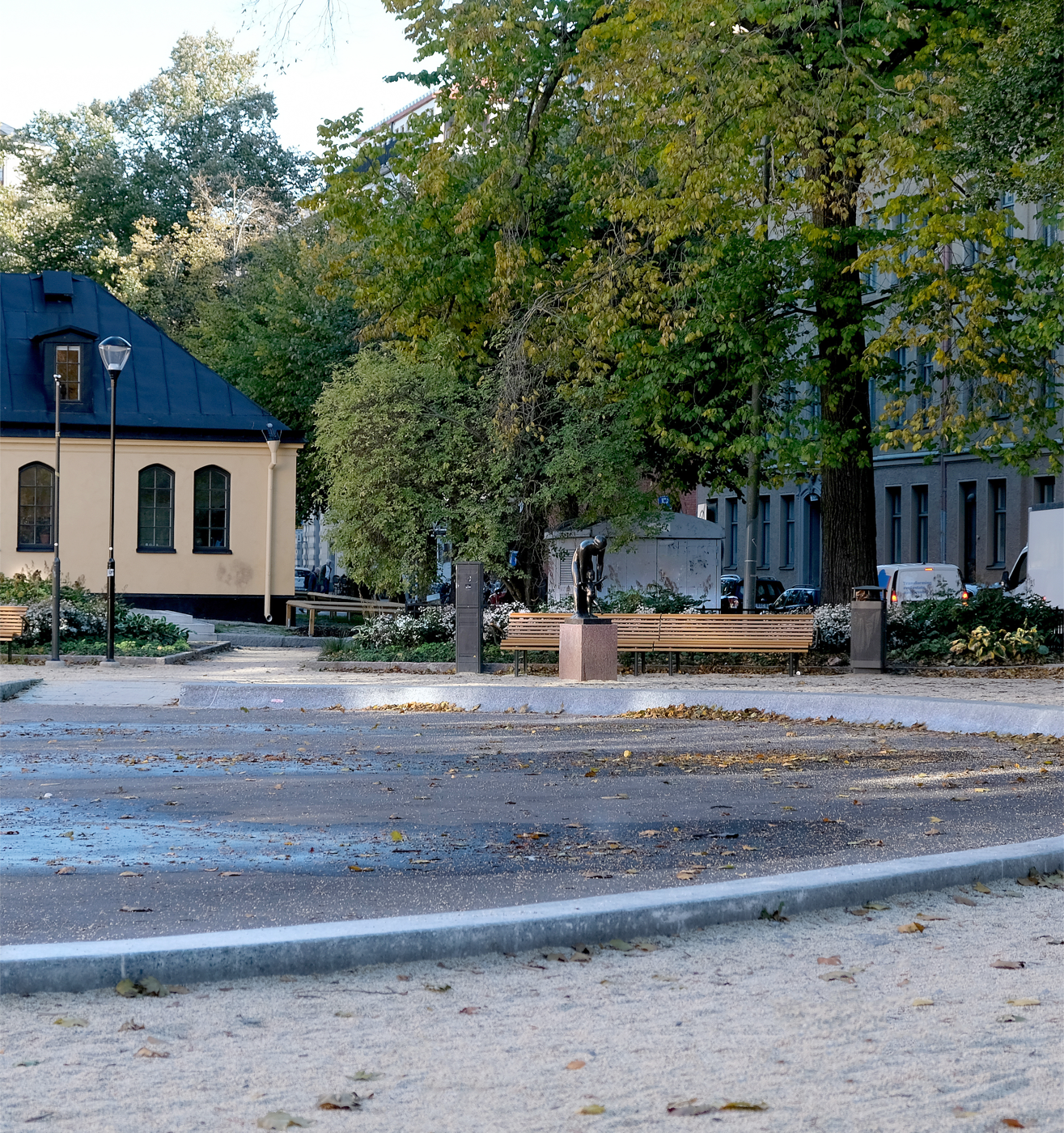 瑞典学校操场改造的公共空间丨瑞典斯德哥尔摩-12