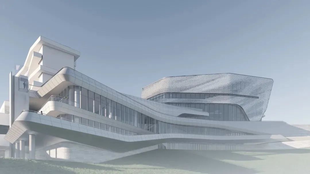 超网红的鳞片铝单板装置，该怎么设计？-32