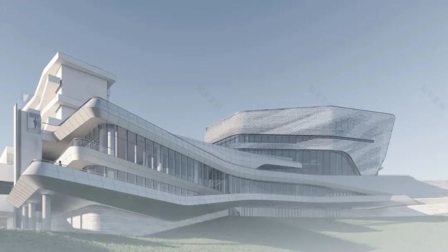 超网红的鳞片铝单板装置,该怎么设计?-32