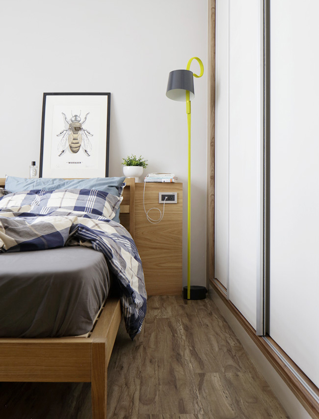 59㎡北欧清新双人公寓  北欧建筑-14