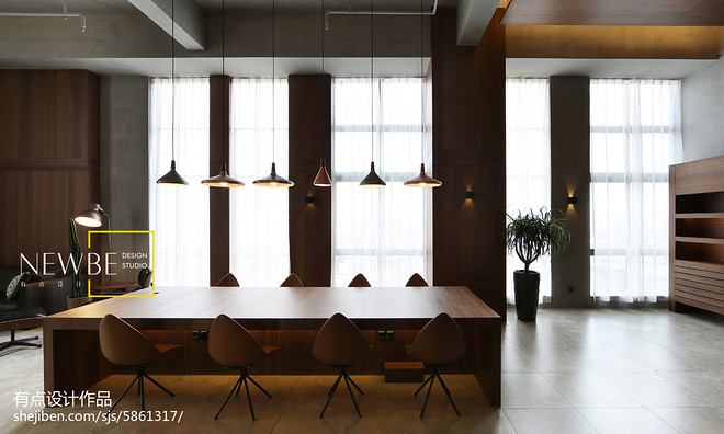 70万元办公空间200平米装修案例丨《cooper》 有点设计-14