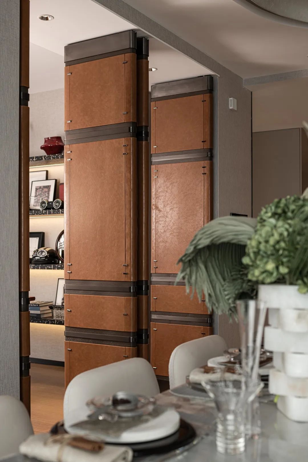 风华万象，经典爱马仕诠释现代轻奢大宅 | 自在设计-24