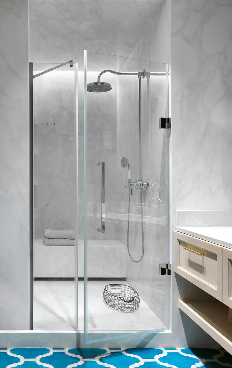 莫斯科120㎡幽雅的深色调公寓-15