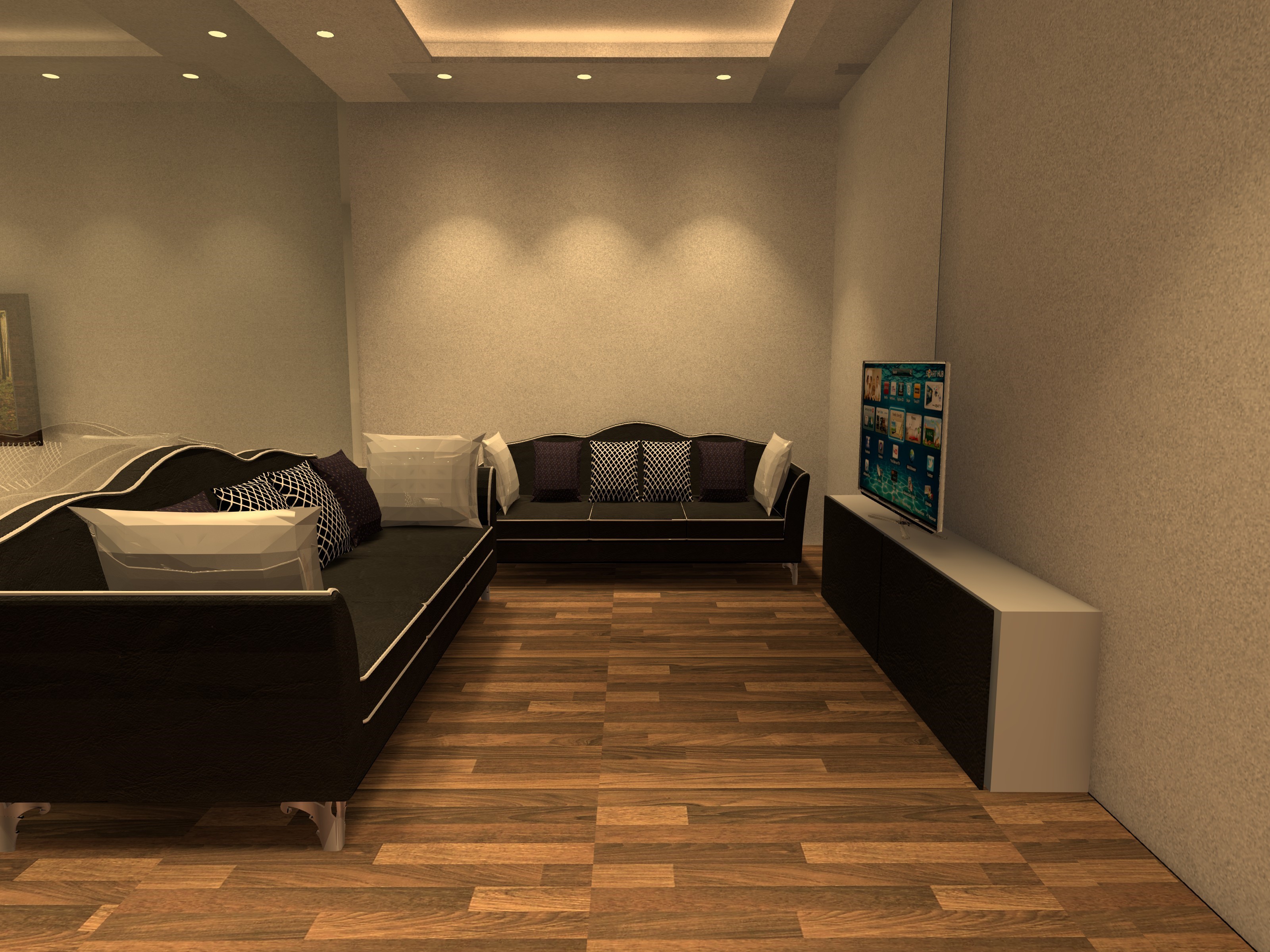 Private Villa Interior lighting design-25