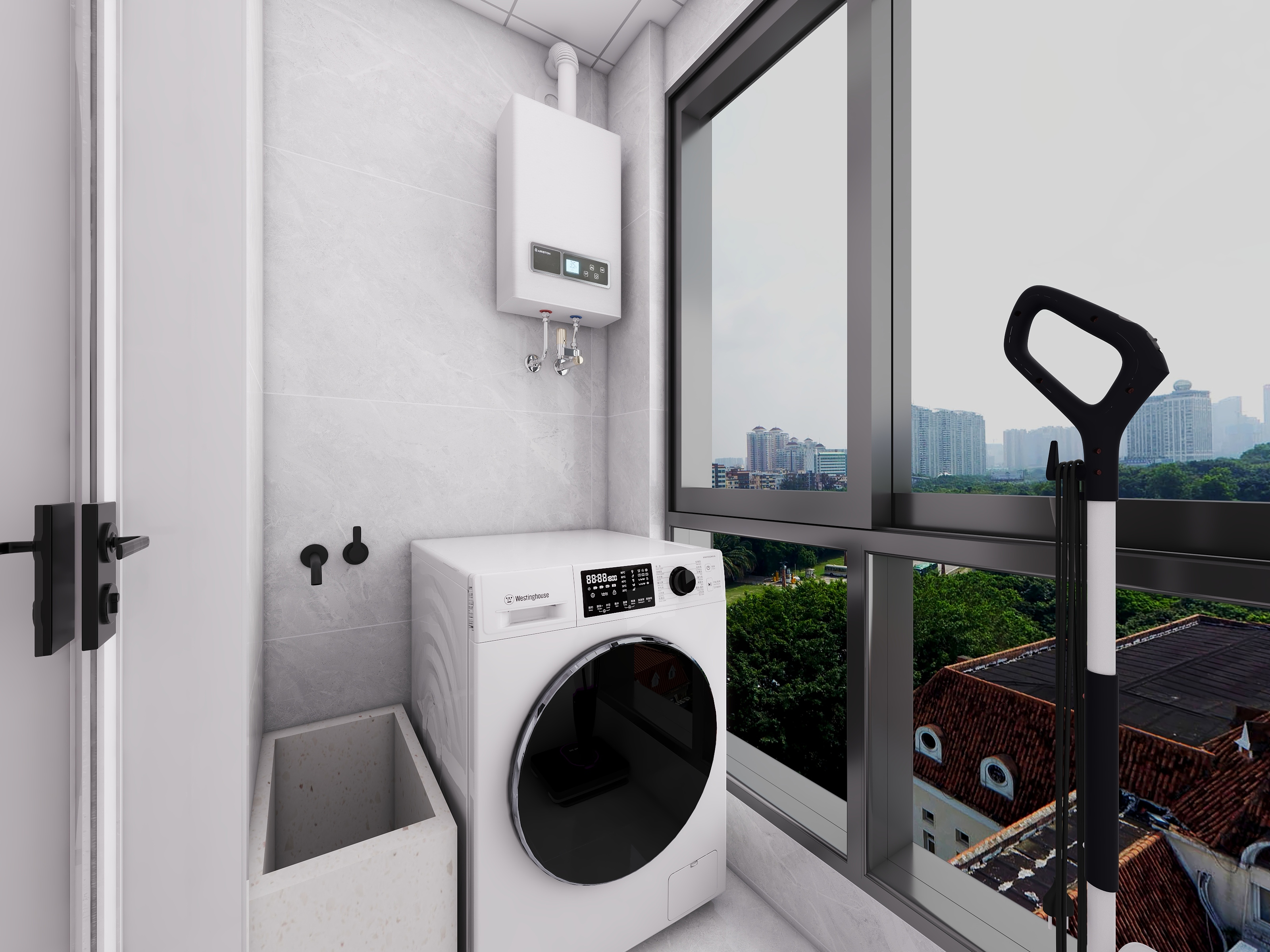 四川成都新津五峰安置房（71平方现代简约两居室）-49