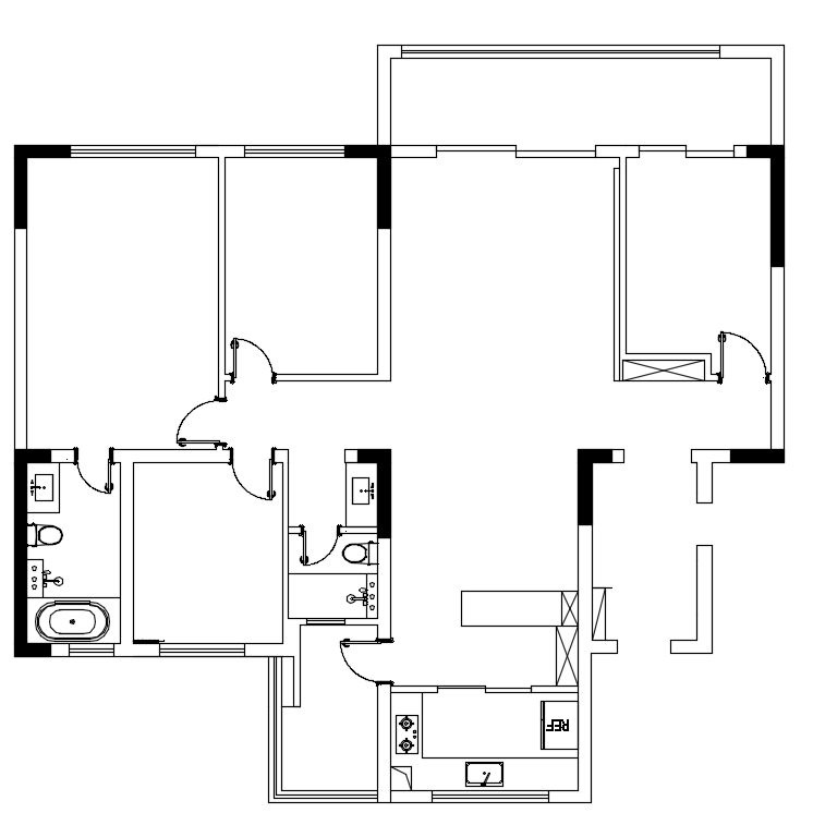 自然之居 · 屋里与屋外的静谧设计丨拾光悠然设计-52