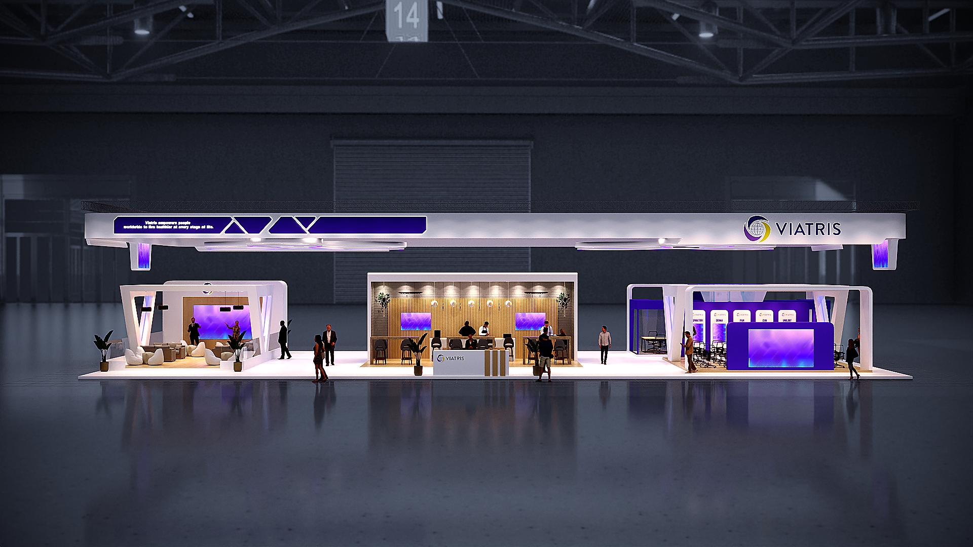 VIATRIS EXHIBITION STAND DESIGN- DUPHAT 2025-1