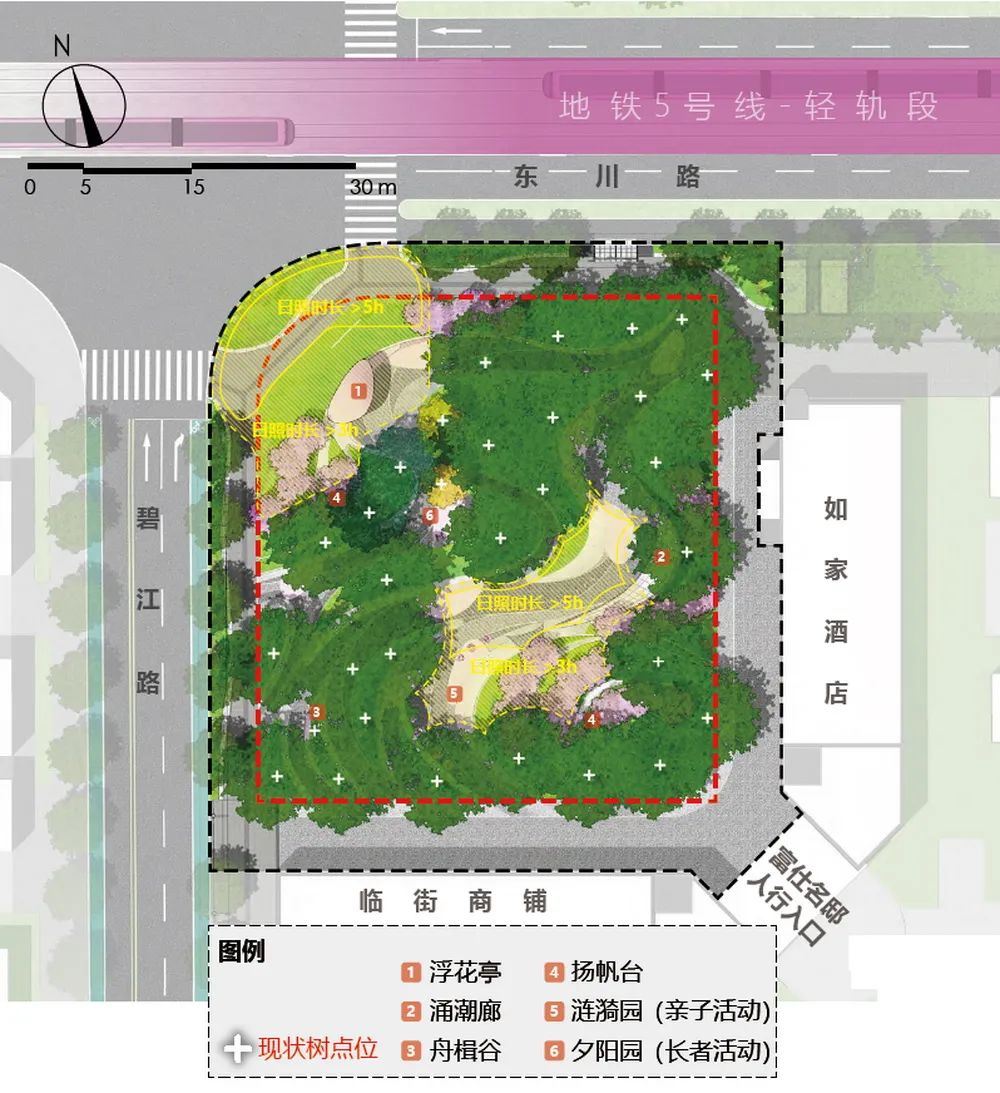 碧川花园·上海市闵行区东川路碧江路转角口袋公园设计丨中国上海丨上海亦境建筑景观有限公司,上海交通大学设计学院风景园林研究所-6